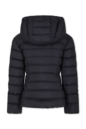 bomber in piuma d'oca nero MONCLER KIDS | J29541A0000554A81999